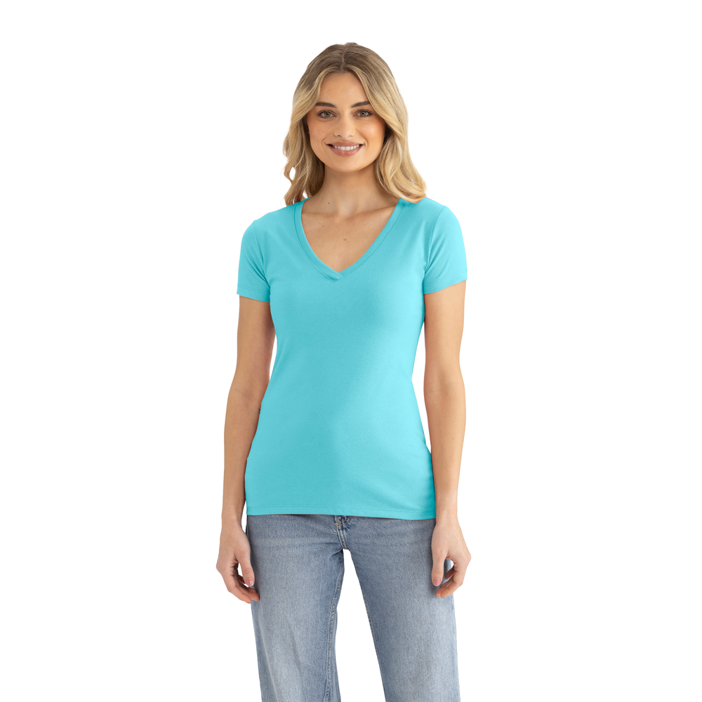 Women's Ideal V-Neck T-Shirt - Cancun | 1540 | NLA