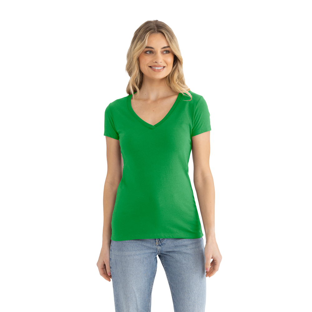 HAIのカットソー Women's Ideal V-Neck T-Shirt - Kelly Green | 1540 | NLA