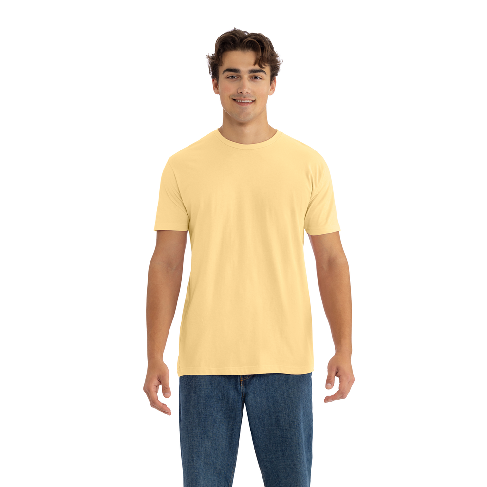 Cotton T-Shirt - Banana Cream | 3600 | Next Level Apparel Cotton T-Shirt - Banana Cream | 3600 | Next Level Apparel