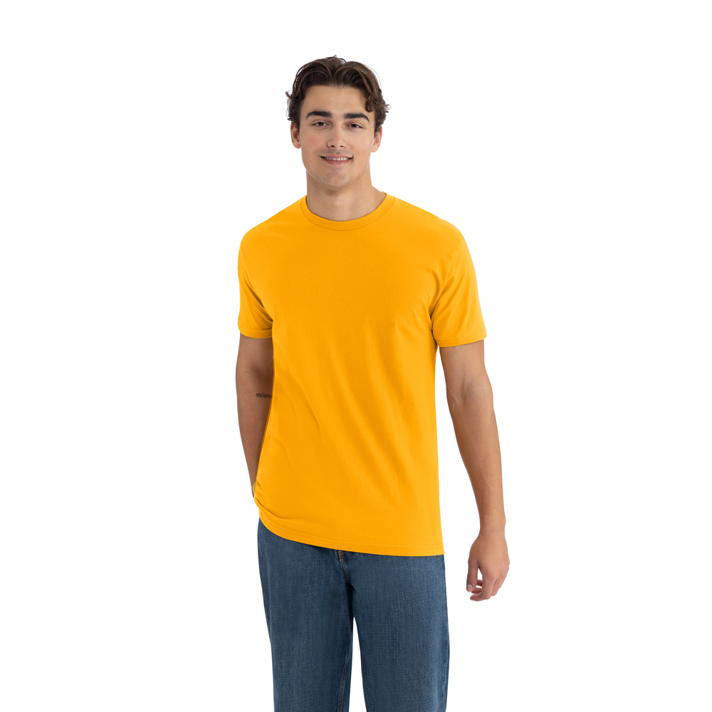 Cotton T-Shirt - Gold | 3600 | Next Level Apparel