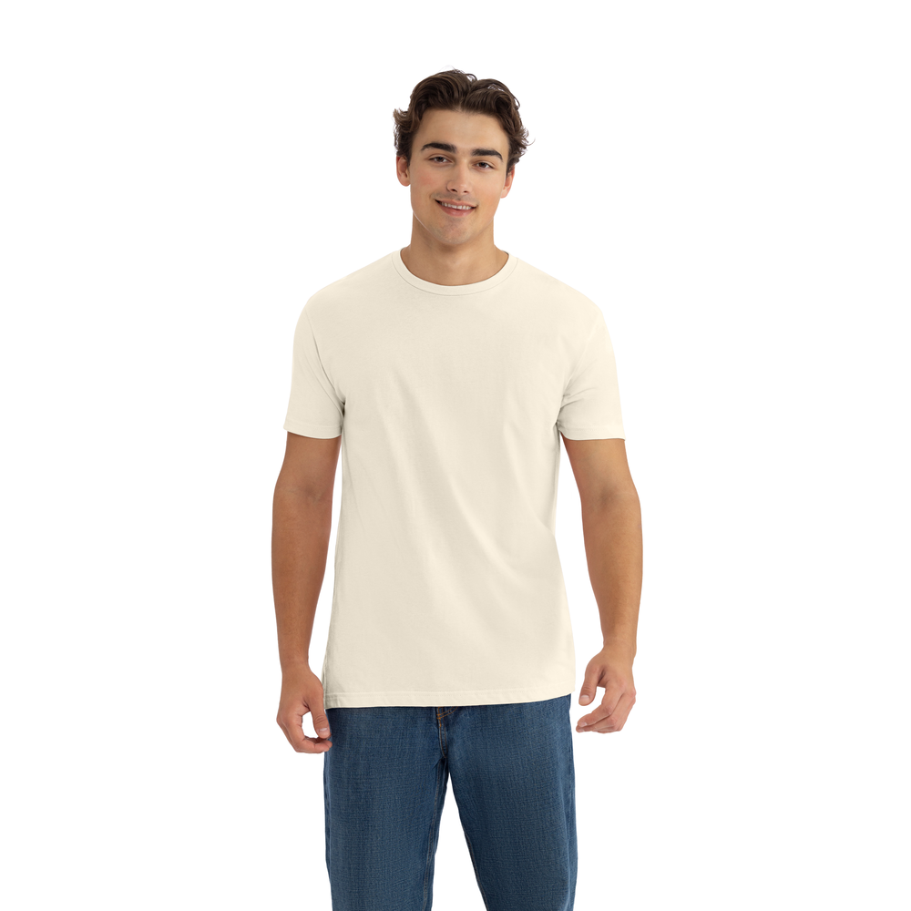 Unisex Cotton T-Shirt - Natural | 3600 | Next Level Apparel Unisex Cotton T-Shirt - Natural | 3600 | Next Level Apparel