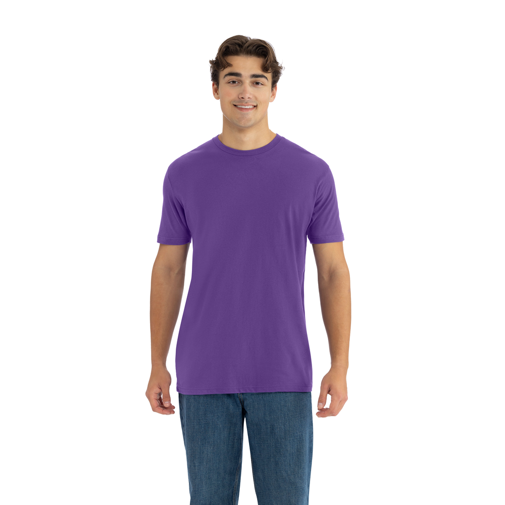 Unisex Cotton T-Shirt - Purple Rush | 3600 | NLA Unisex Cotton T-Shirt - Purple Rush | 3600 | NLA
