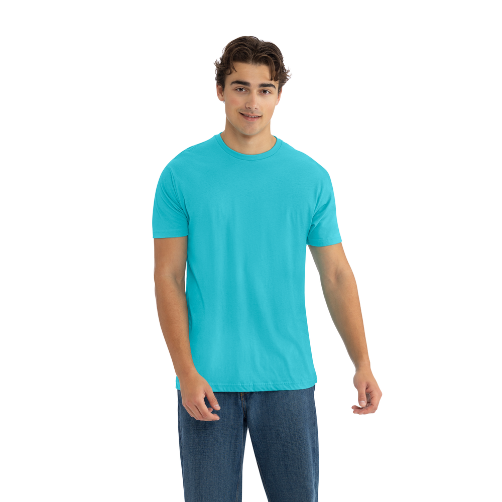 Cotton T-Shirt - Tahiti Blue | 3600 | Next Level Apparel