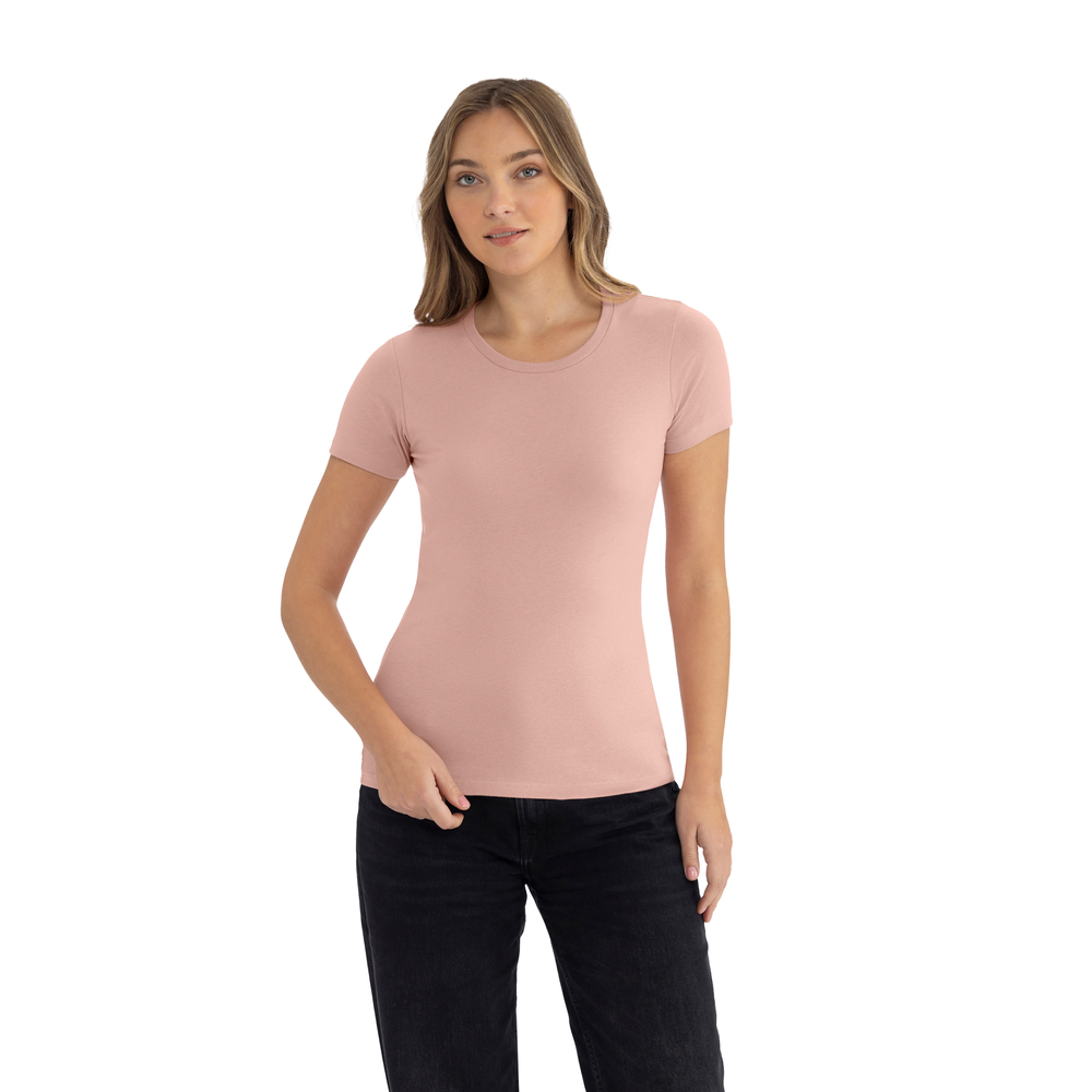 Women's Cotton T-Shirt - Desert Pink | 3900 | Next Level Apparel