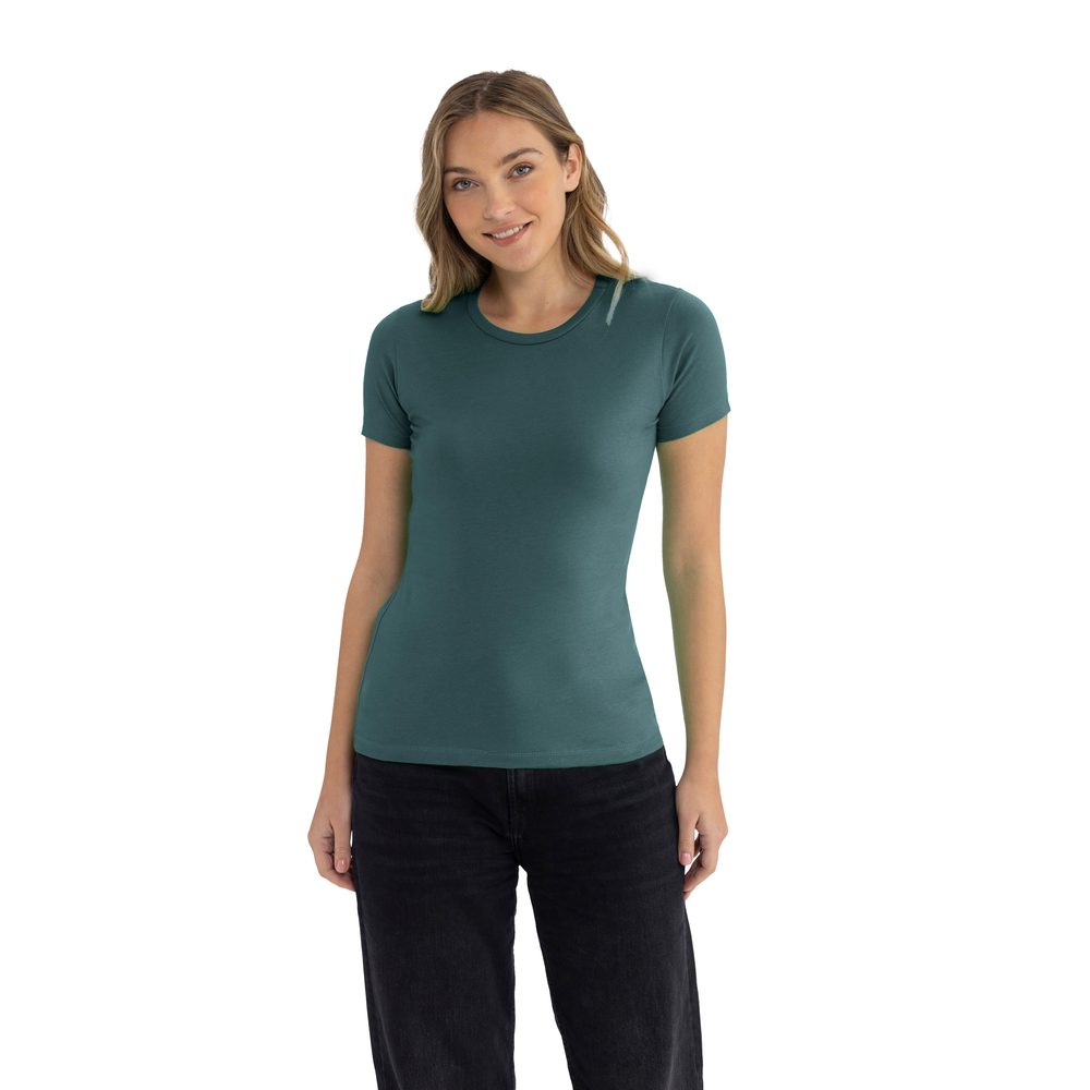Women's Cotton T-Shirt - Forest Green | 3900 | Next Level Apparel