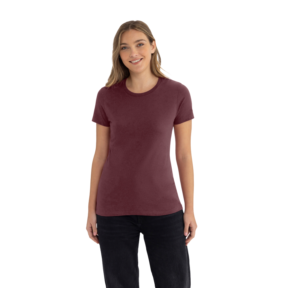 Women's Cotton T-Shirt - Maroon | 3900 | Next Level Apparel