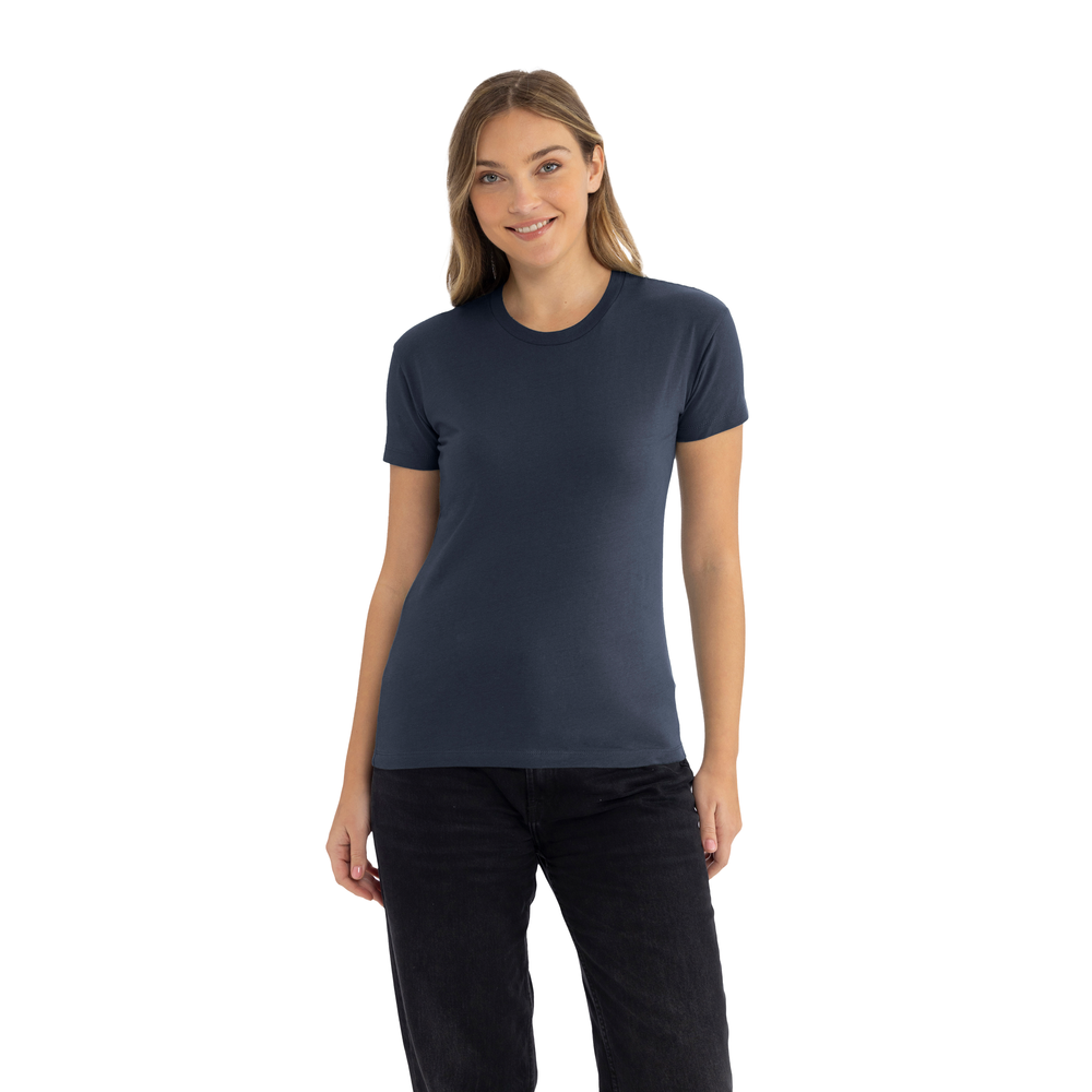 3910 Women's Cotton Relaxed S/S T-Shirt - Midnight Navy | NLA