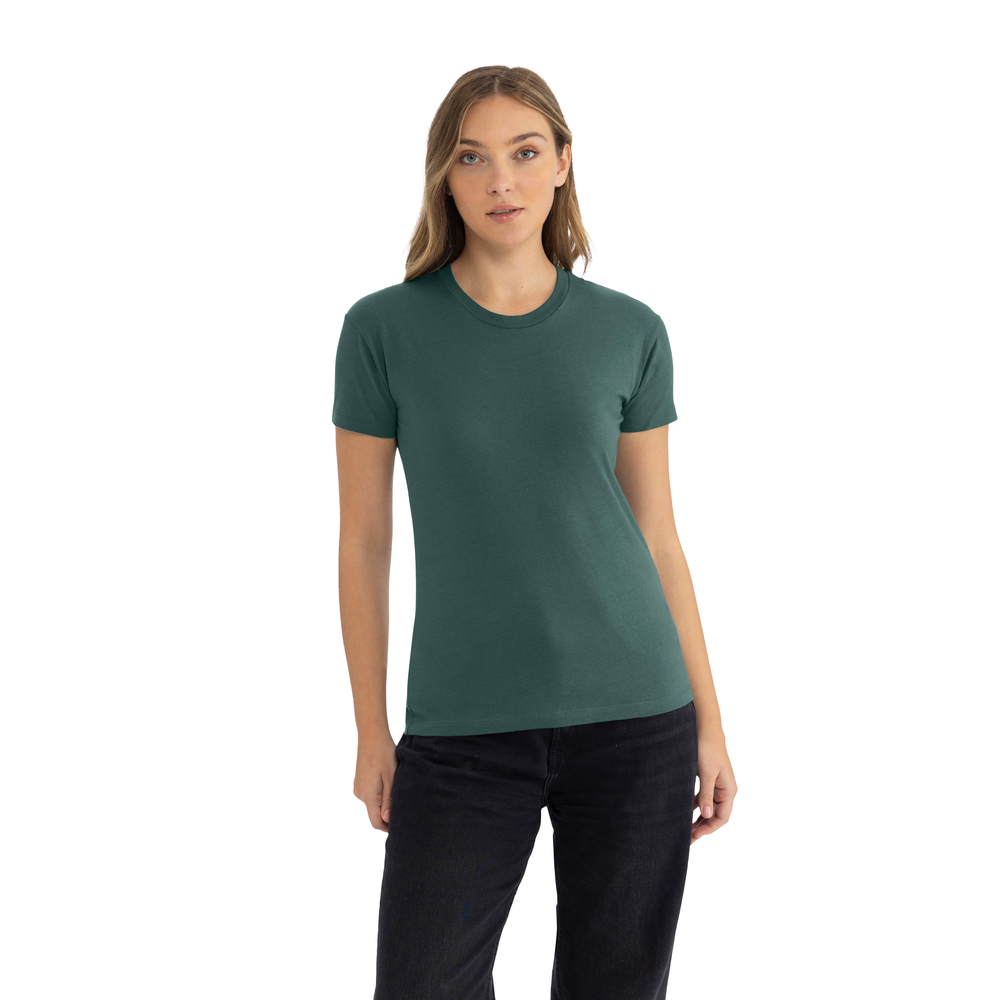 3910 Women Cotton Relaxed S/S T-Shirt - Royal Pine | NLA