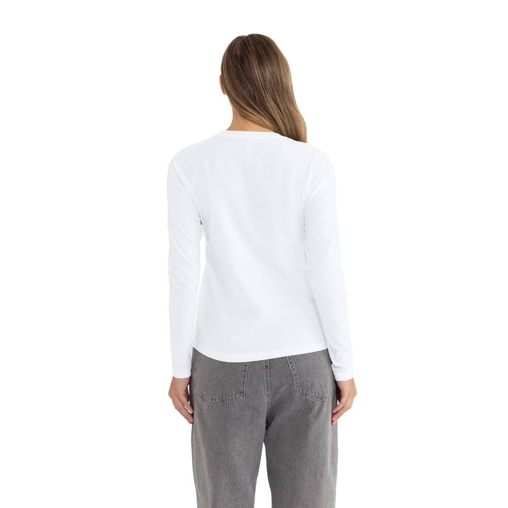 Women's Cotton Relaxed Long Sleeve T-shirt