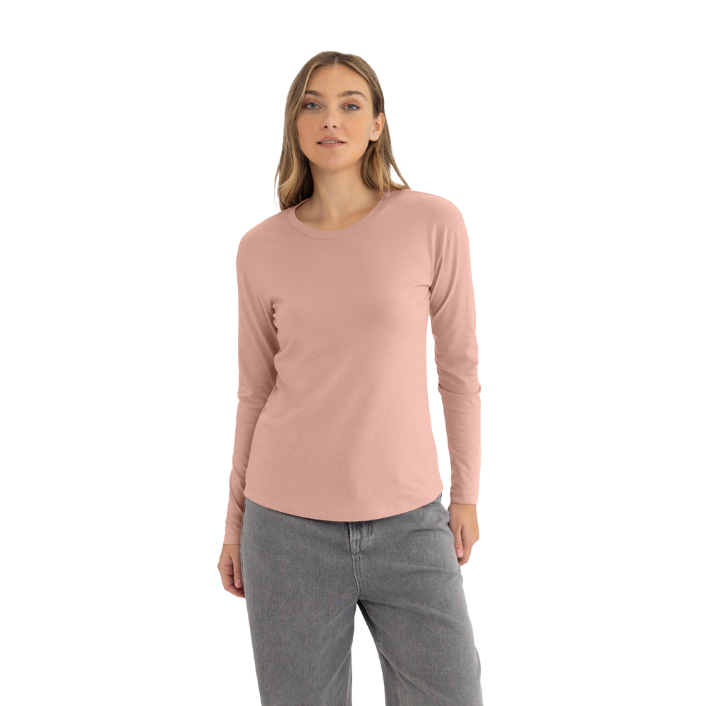 Women's Cotton Relaxed Long Sleeve T-shirt
