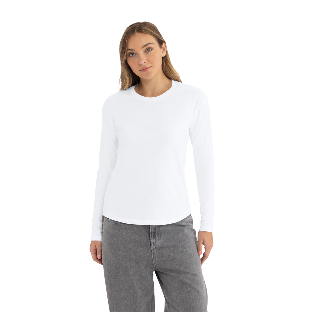 Women's Cotton Relaxed Long Sleeve T-shirt