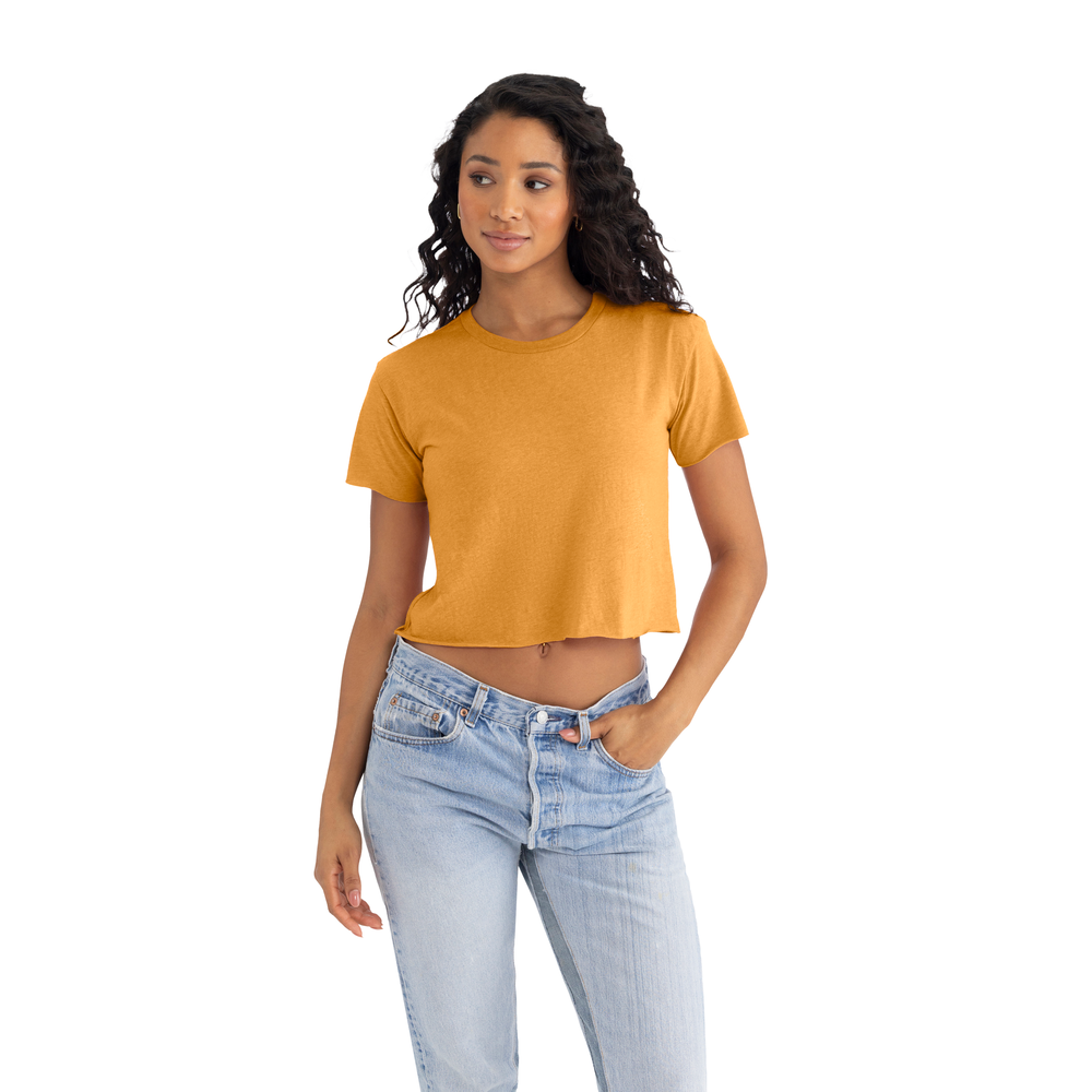 Women's Festival Crop Top - Antique Gold | 5080 | NLA