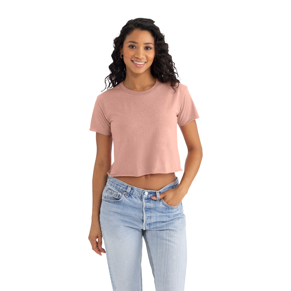 Women's Festival Crop Top - Desert Pink | 5080 | Next Level Apparel