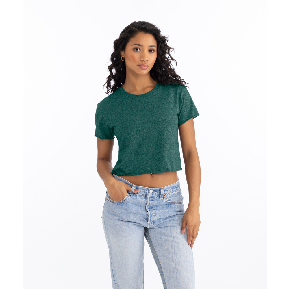 Women's Festival Crop Top - Royal Pine | 5080 | Next Level Apparel Women's Festival Crop Top - Royal Pine | 5080 | Next Level Apparel
