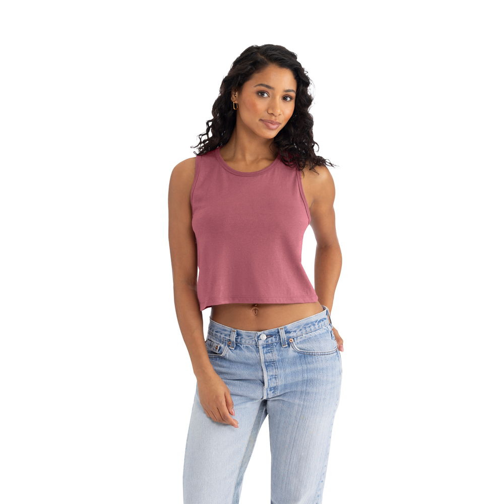 Women's Festival Cropped Tank - Smoked Paprika | 5083 | NLA