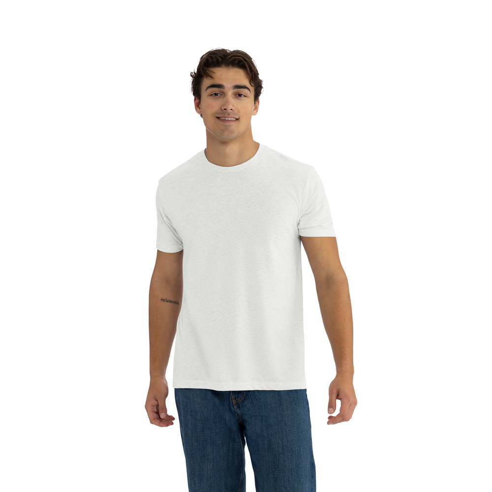 6010 Unisex Tri-Blend T-Shirt - Heather White | Next Level 6010 Unisex Tri-Blend T-Shirt - Heather White | Next Level