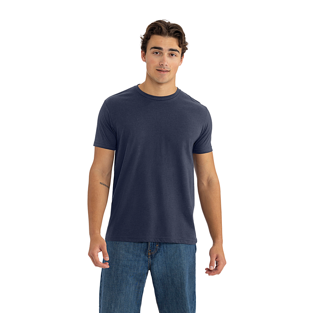 6010 Tri Blend T-Shirt - Vintage Navy | Next Level Apparel