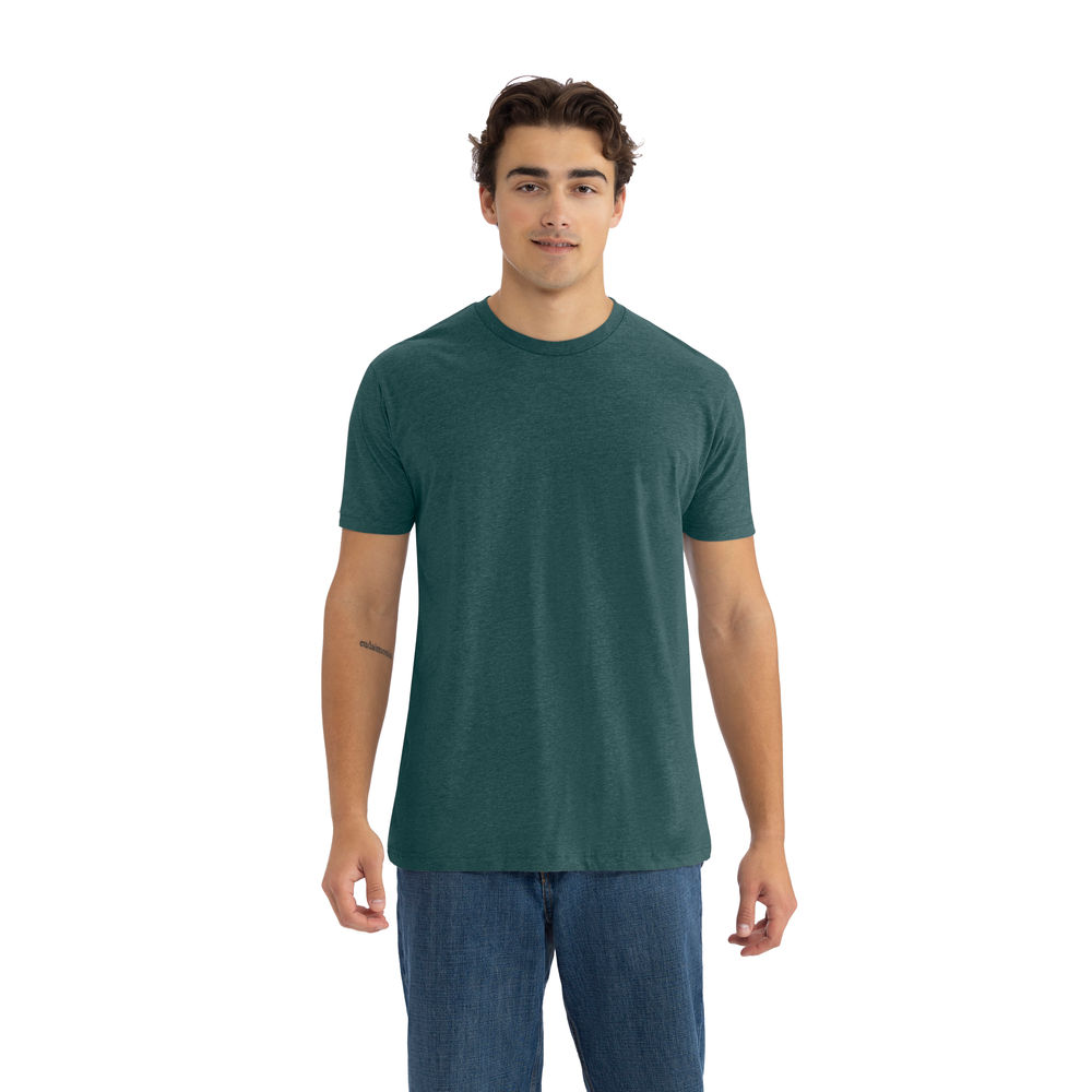 Unisex CVC T-Shirt - Heather Forest Green | 6210 | NLA