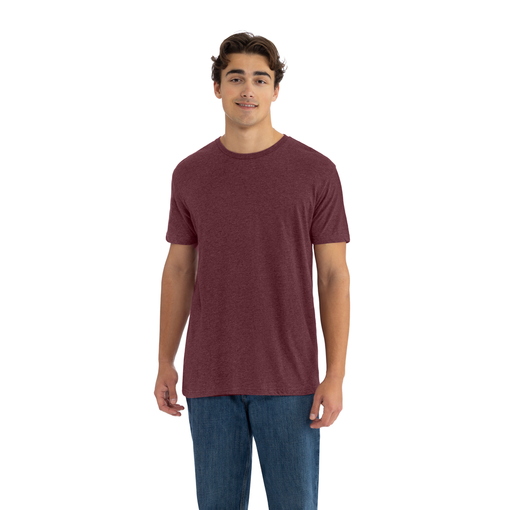 Unisex CVC T-Shirt - Heather Maroon | 6210 | NLA