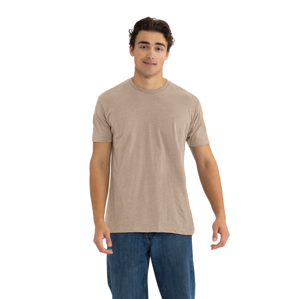 Unisex CVC T-Shirt - Heather Tan | 6210 | Next Level Apparel