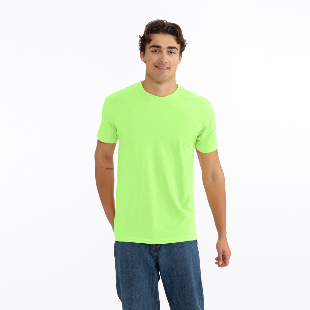 CVC T-Shirt Neon Green 6210 Next Level Apparel