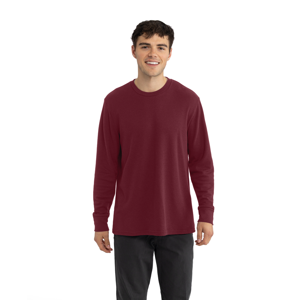 Ideal Thermal Long Sleeve - Maroon | Next Level Apparel