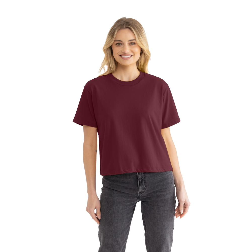 Women's Heavyweight High Waist Boxy T-Shirt