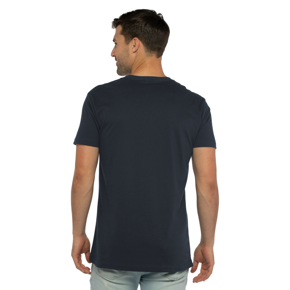 Sueded V-Neck T-Shirt