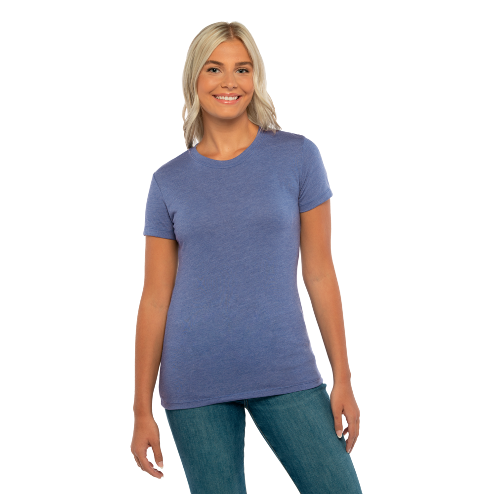 Women's Tri-Blend T-Shirt - Vintage Royal | 6710 | NLA
