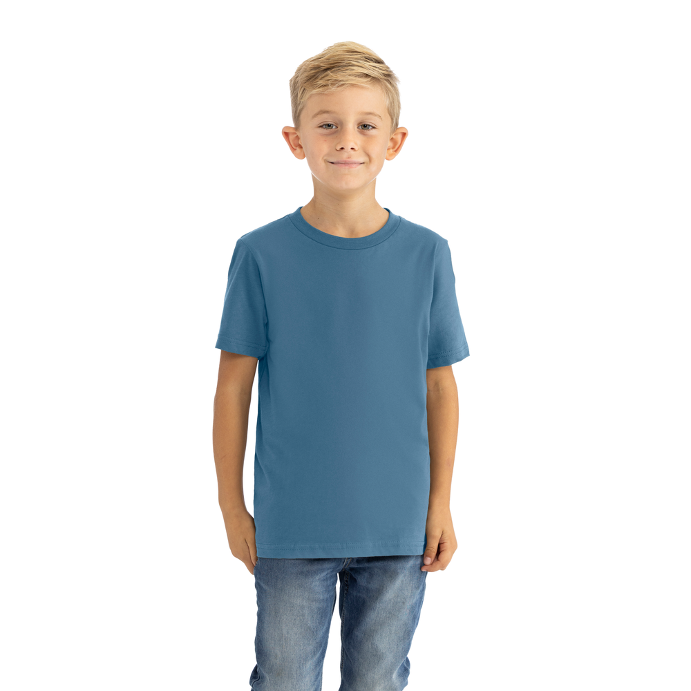 Youth Cotton T-Shirt - Blue Jean | 3310 | Next Level Apparel
