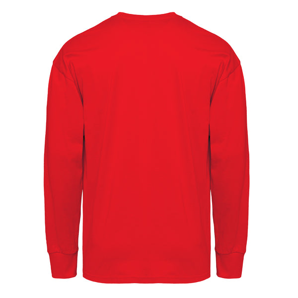 Introducing our Heavyweight Long Sleeve Ringspun Cotton T-Shirt: crafted for durability and comfort. Made from premium ringspun cotton, it offers unmatched softness. Versatile and timeless, it's an essential addition to any wardrobe.