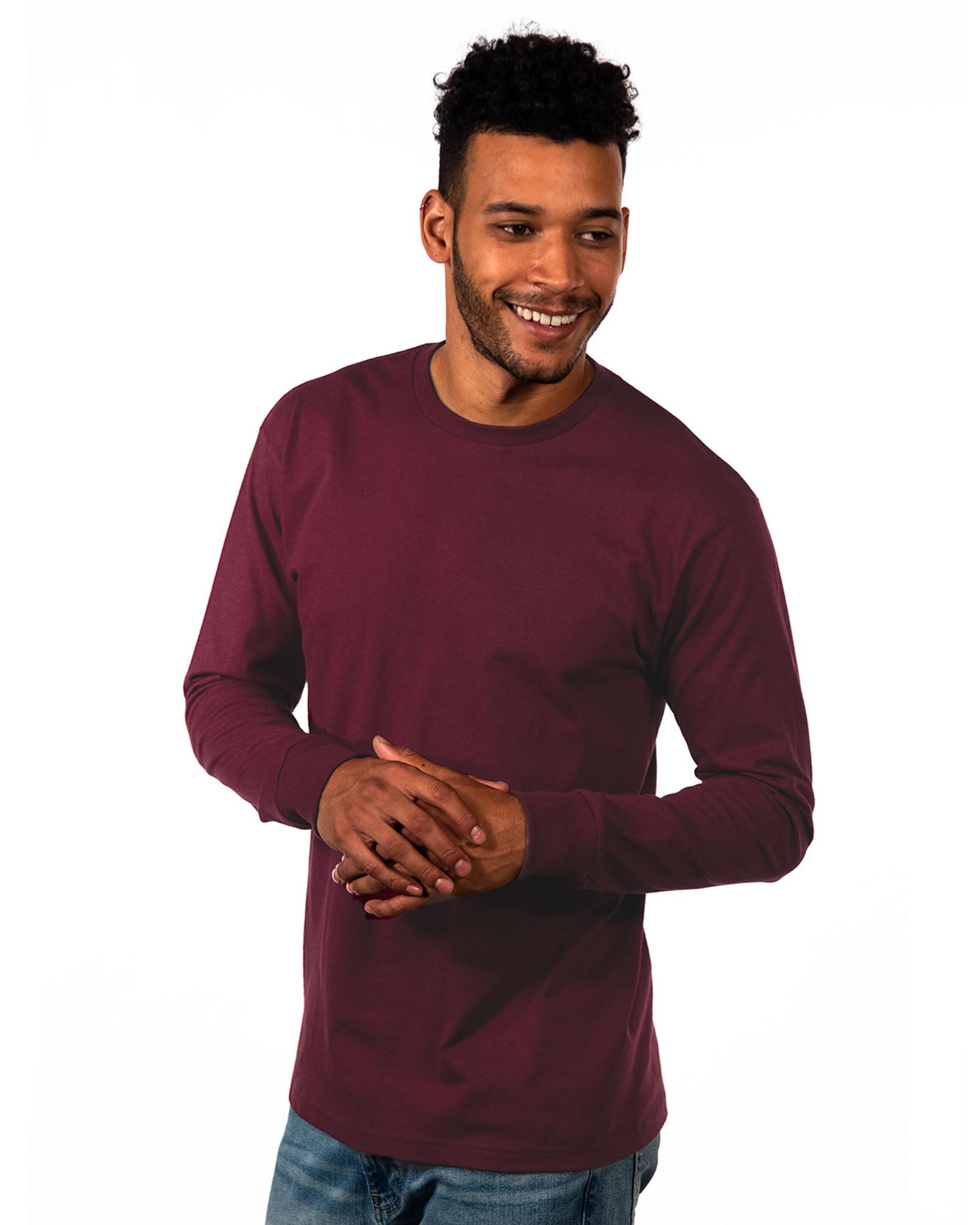 Heavyweight Cotton Long Sleeve T-Shirt