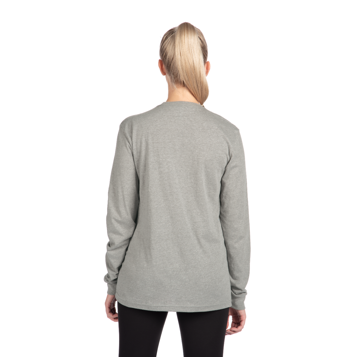CVC Long Sleeve T-Shirt - Dark Heather Gray | 6211 | NLA CVC Long Sleeve T-Shirt - Dark Heather Gray | 6211 | NLA