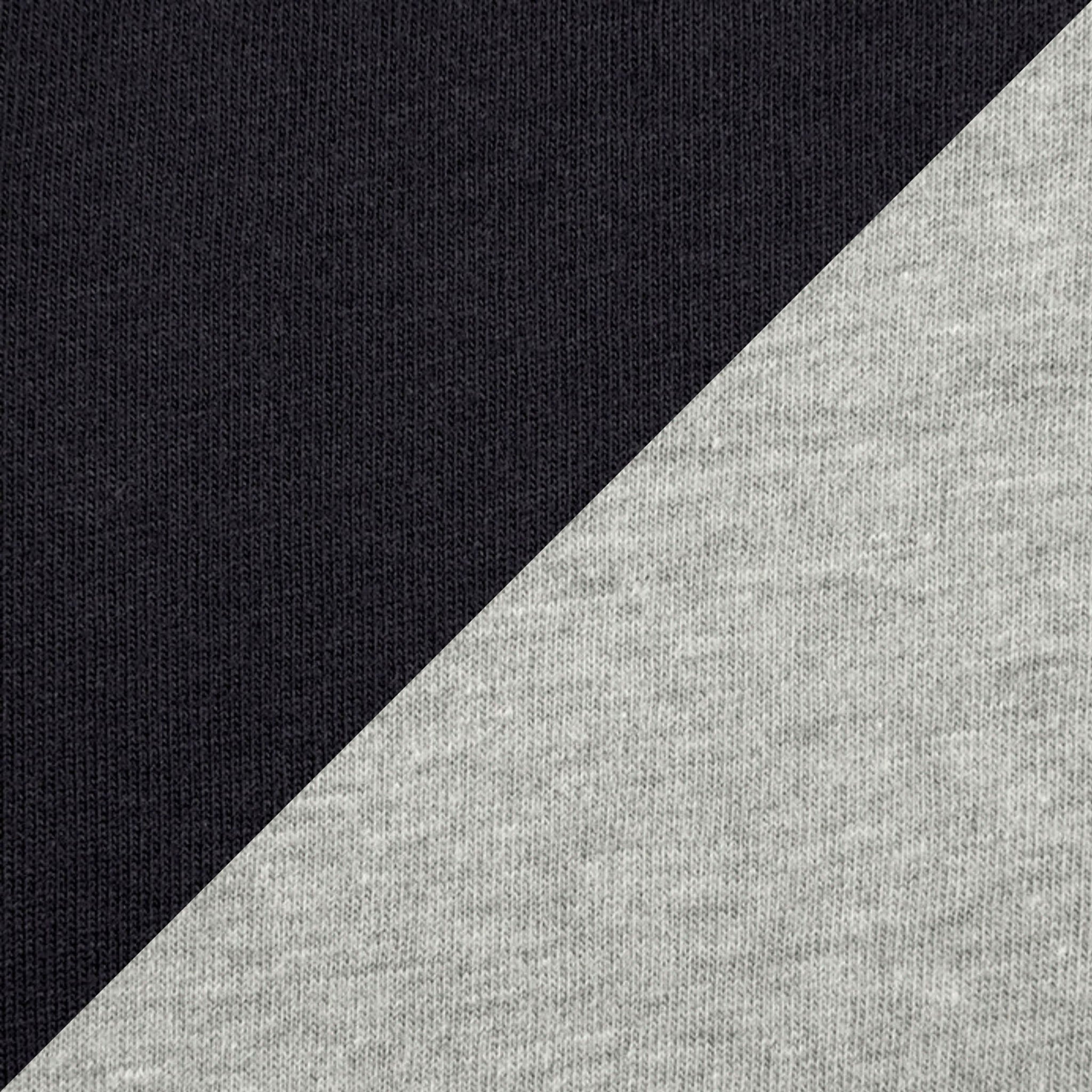 Canvas C3200 Maglietta Unisex Con Maniche 3/4 – Bianco/Grigio Scuro, Taglia XXL, Cotone Comfort