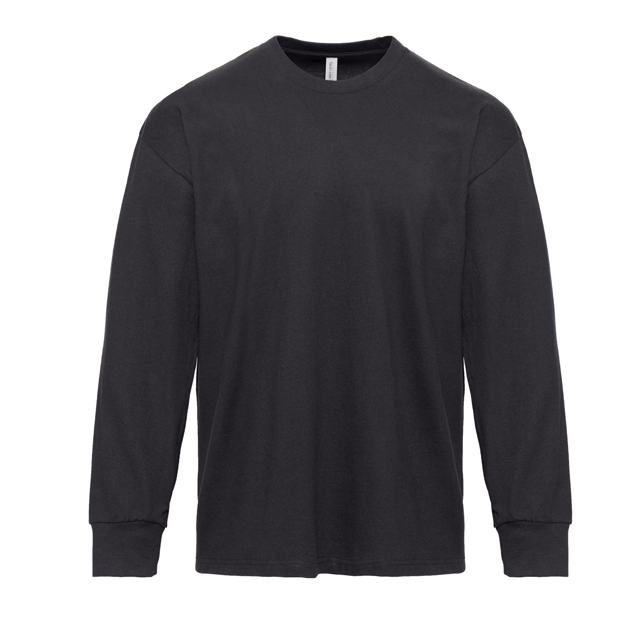 Heavyweight Cotton Jersey Graphite Black
