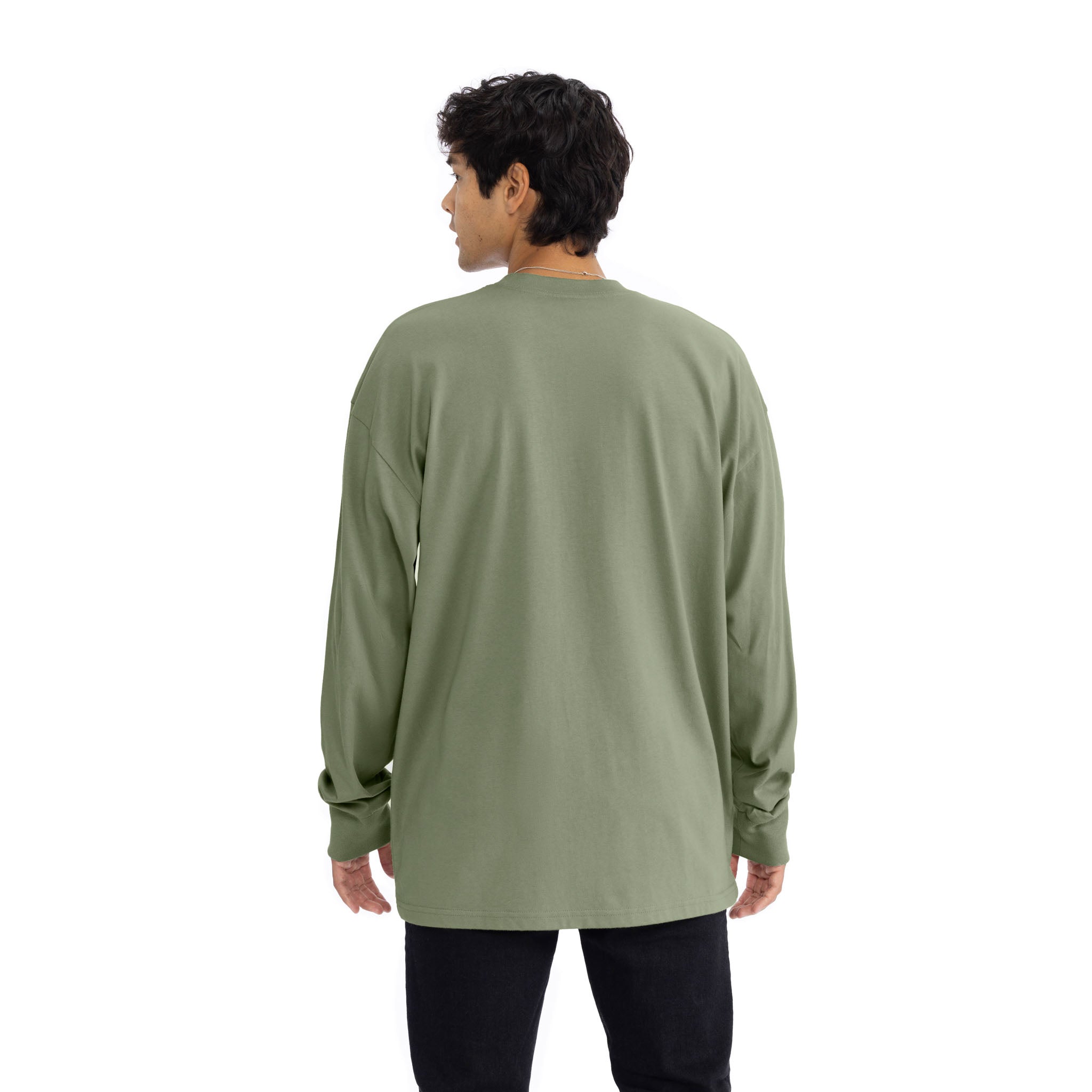 premium ringspun cotton T-Shirt Light Olive