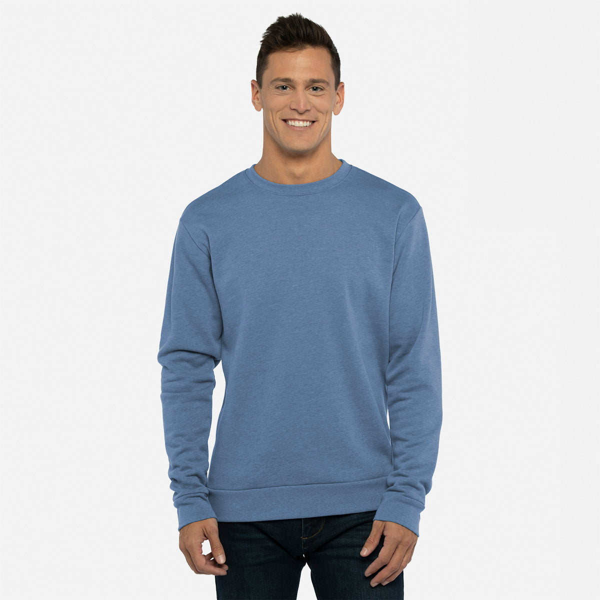 Malibu Sweatshirt - Heather Bay Blue | 9002 | NLA
