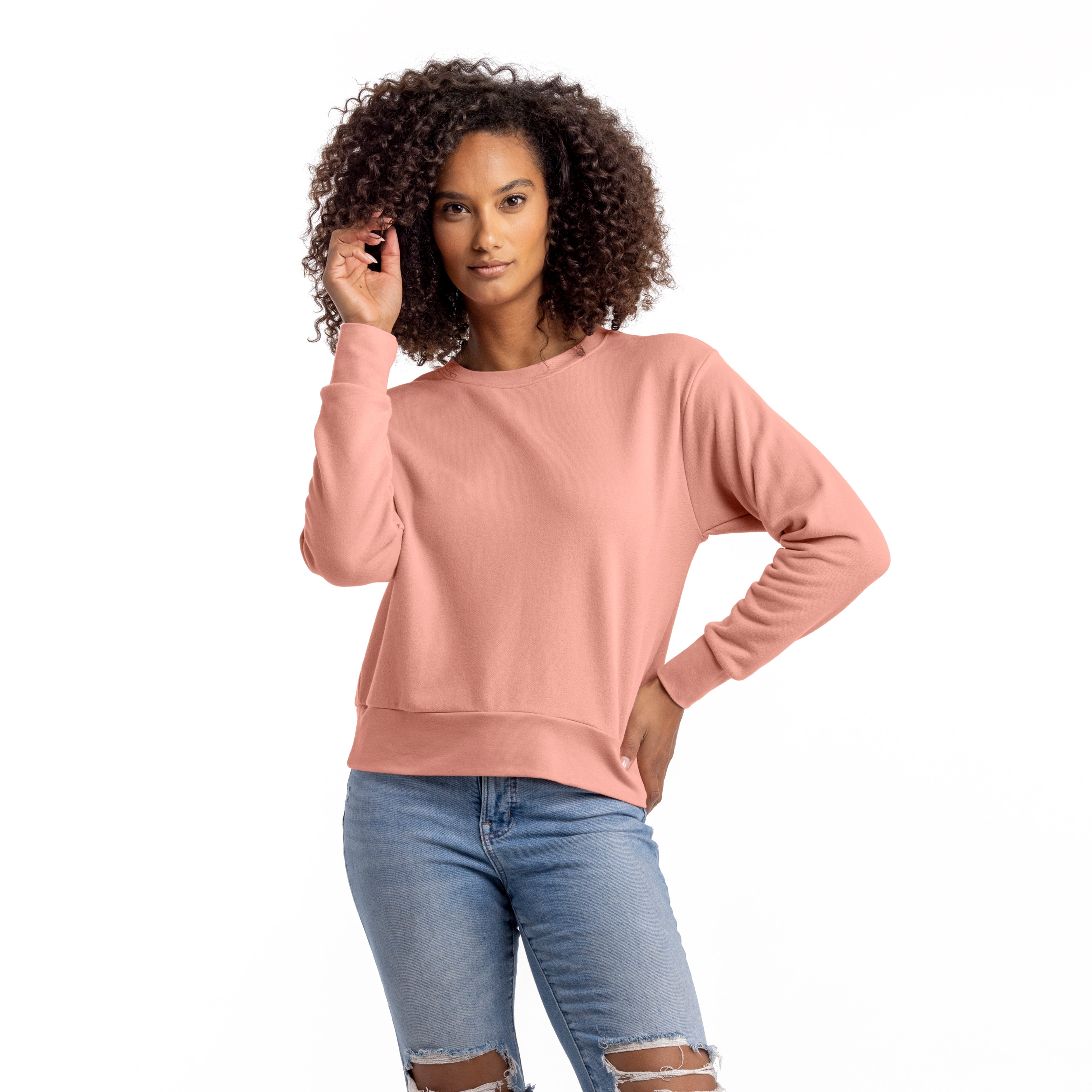Women's Sueded French Terry Sweatshirt