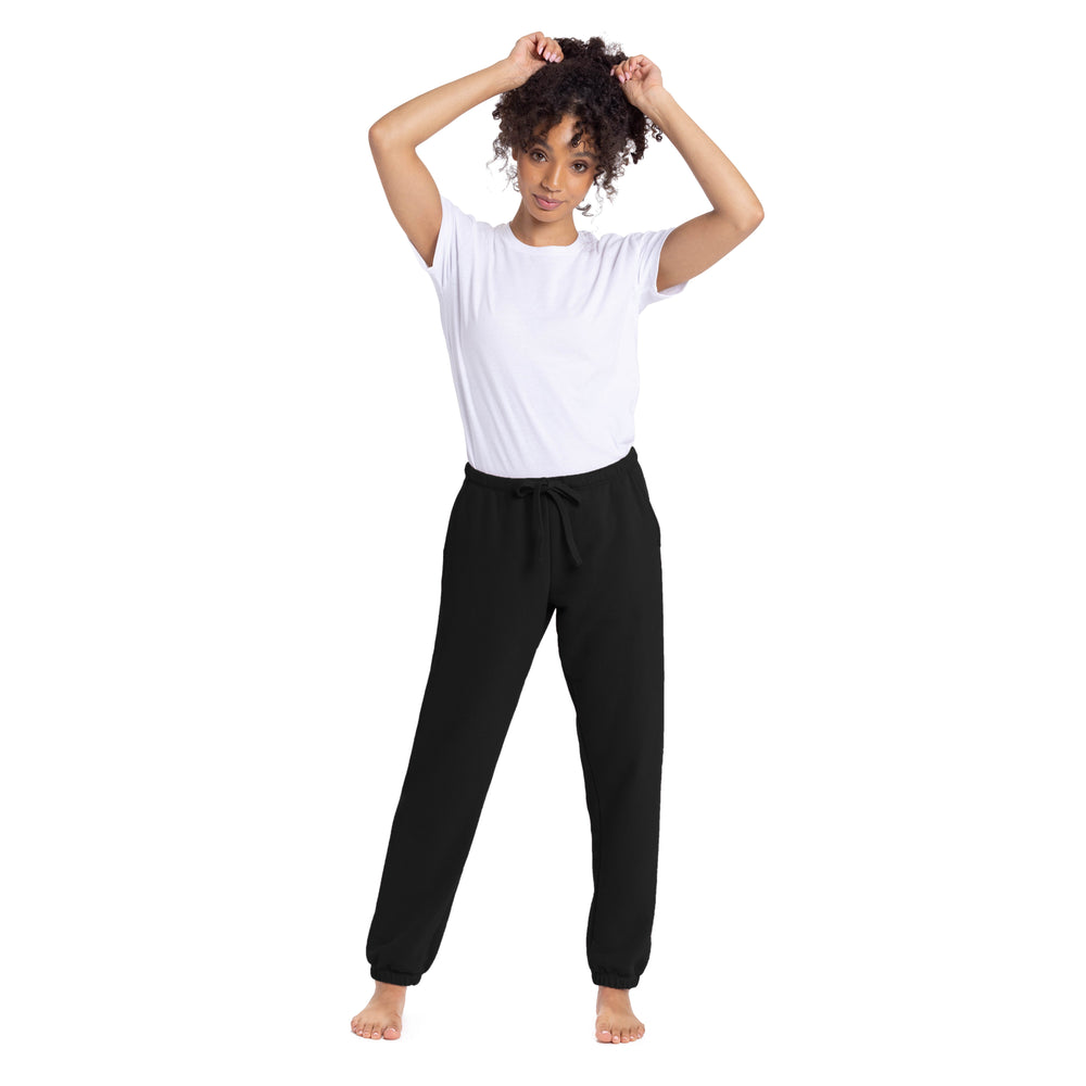 WOMEN'S FRENCH TERRY SWEATPANT - MAROON main image 0