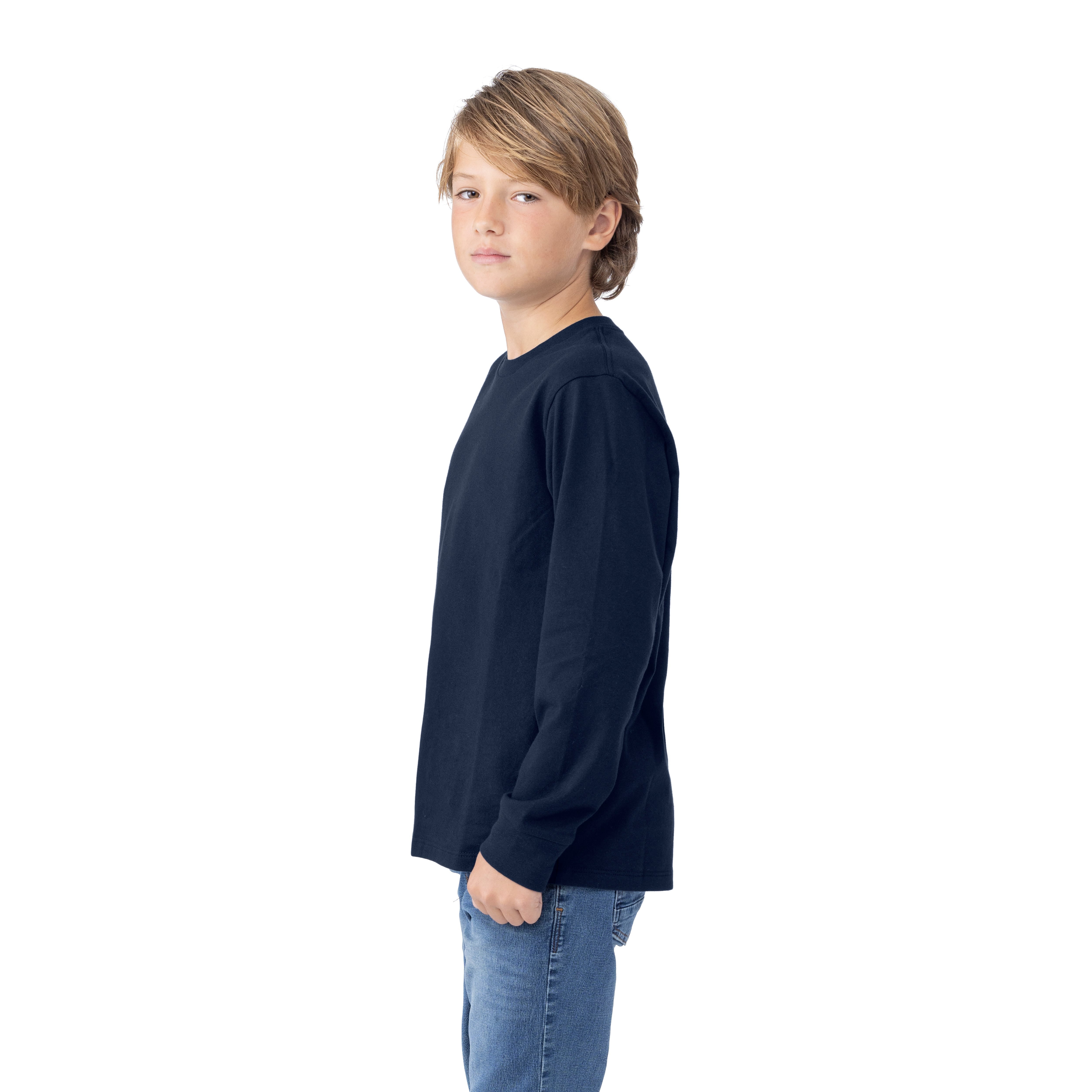 Youth Cotton Long Sleeve T-shirt