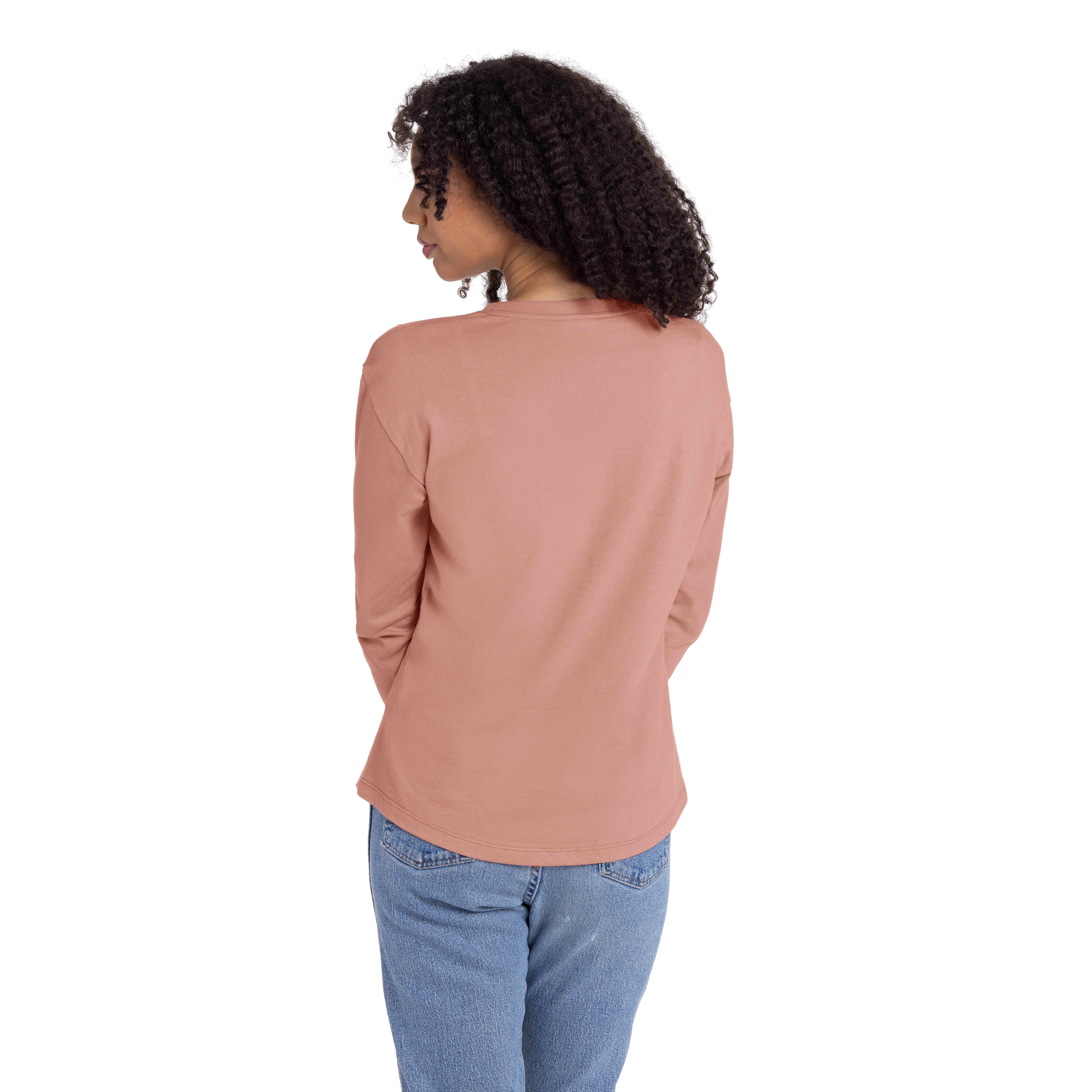 Women's Cotton Relaxed Long Sleeve T-shirt