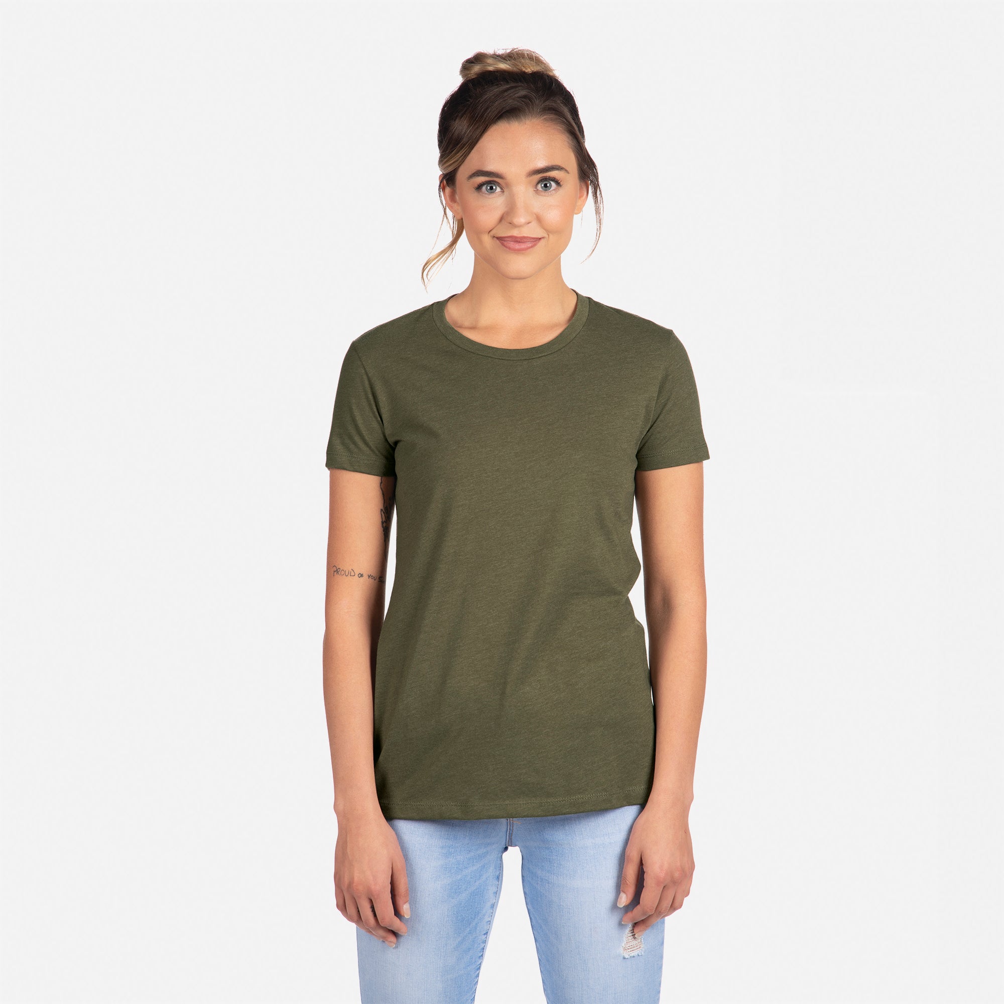 CVC T-Shirt Military Green 6610 Next Level Apparel