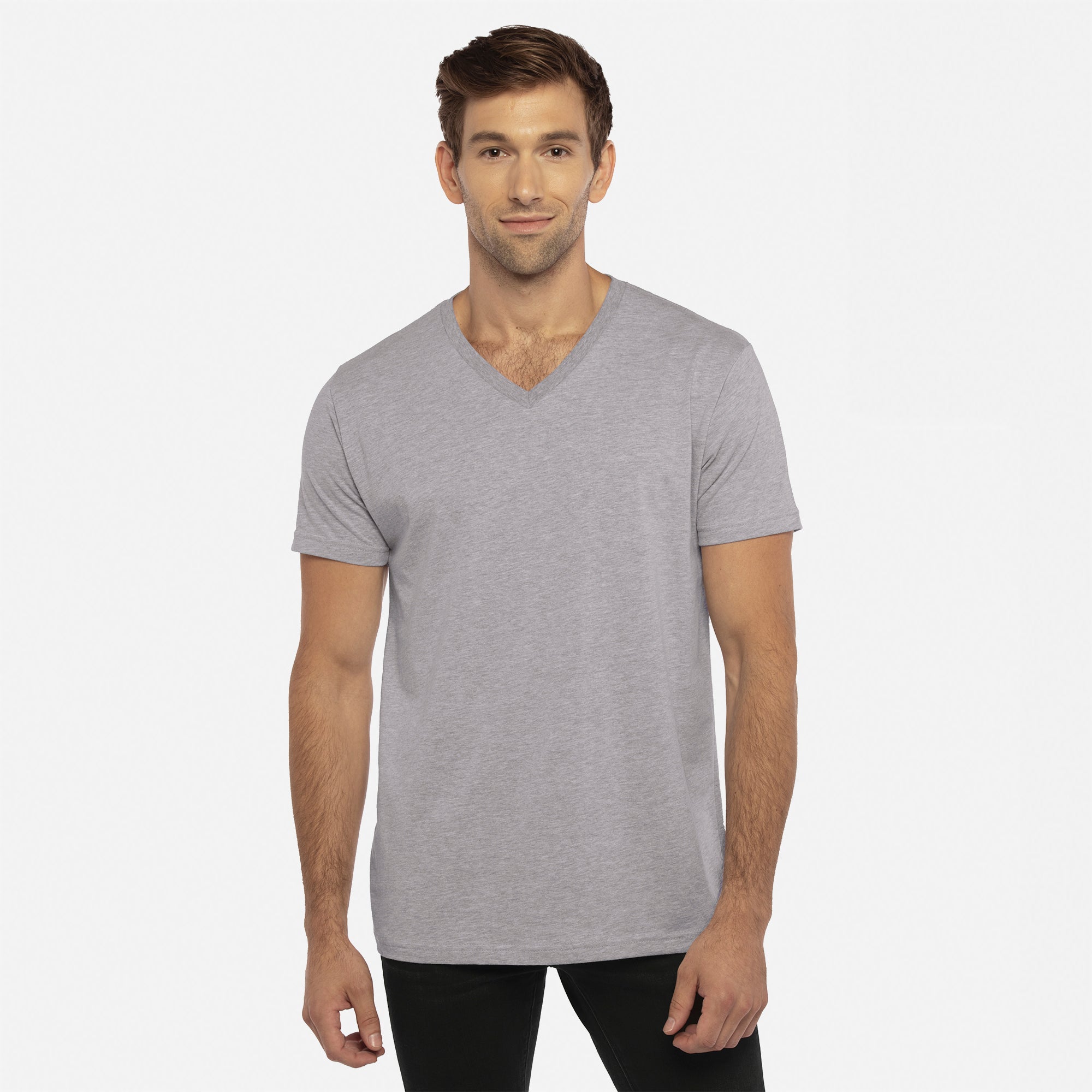 Unisex Cotton V-Neck T-Shirt