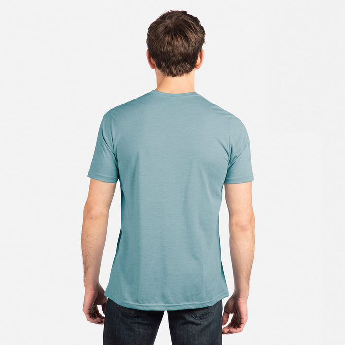 6200 Festival T-Shirt Stonewash Denim | Next Level Apparel
