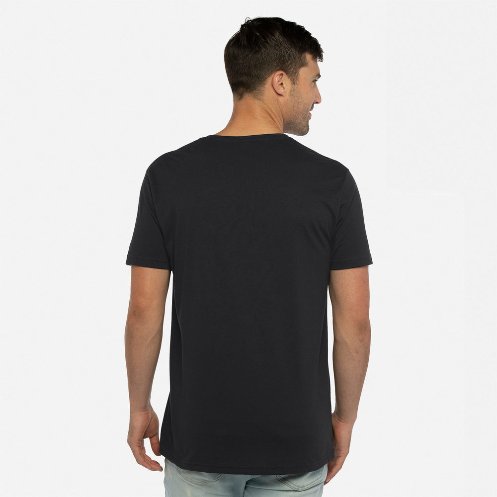 6440 Sueded V-Neck T-Shirt - Black | Next Level Apparel