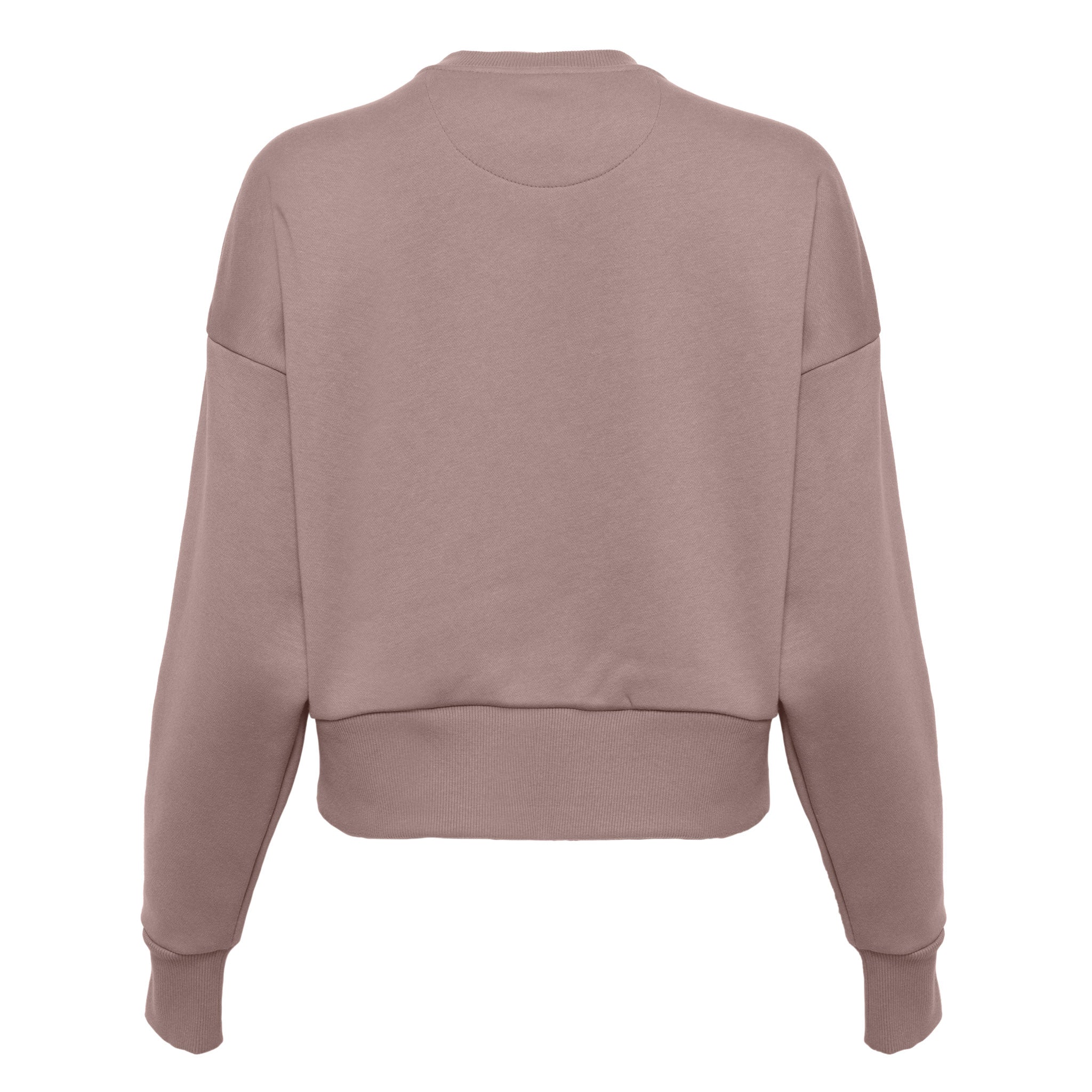 Women's Heavyweight Sweatshirt Shiitake 9087 Next Level Apparel Sizes XS, S, M, L, XL, 2XL, 3XL Back View