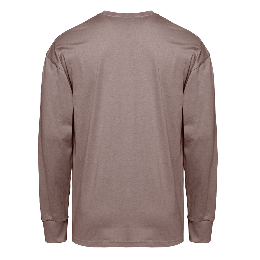 Introducing our Heavyweight Long Sleeve Ringspun Cotton T-Shirt: crafted for durability and comfort. Made from premium ringspun cotton, it offers unmatched softness. Versatile and timeless, it's an essential addition to any wardrobe.