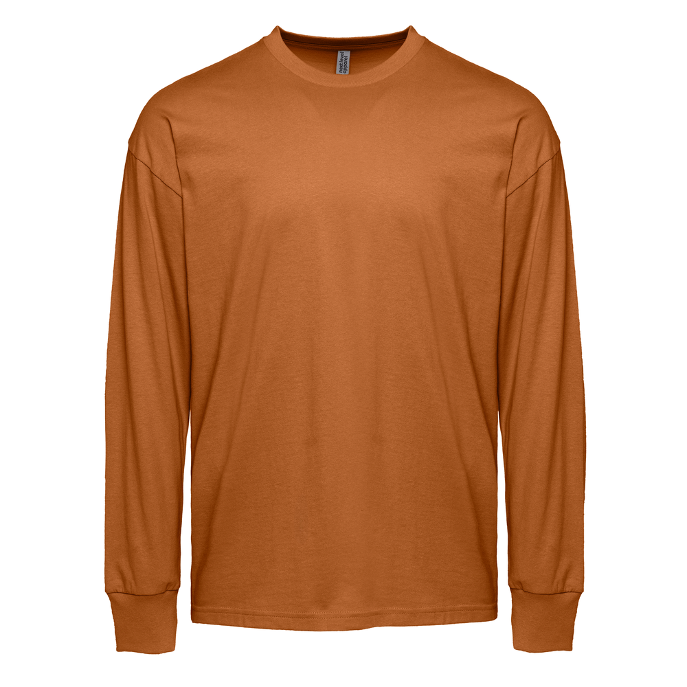 Introducing our Heavyweight Long Sleeve Ringspun Cotton T-Shirt: crafted for durability and comfort. Made from premium ringspun cotton, it offers unmatched softness. Versatile and timeless, it's an essential addition to any wardrobe.