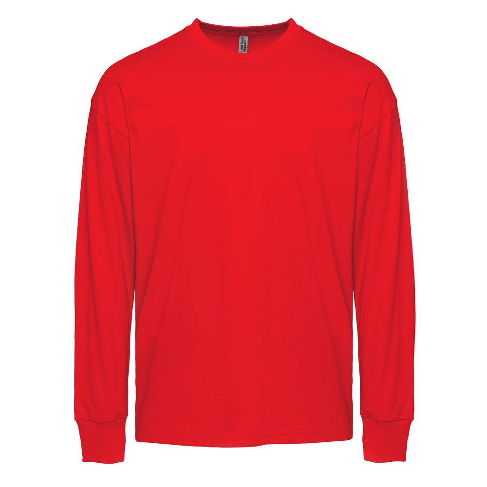 Introducing our Heavyweight Long Sleeve Ringspun Cotton T-Shirt: crafted for durability and comfort. Made from premium ringspun cotton, it offers unmatched softness. Versatile and timeless, it's an essential addition to any wardrobe.