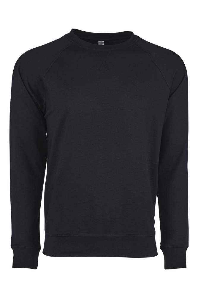 Our Unisex Laguna Raglan Sweatshirt is a midweight ultra-soft pullover fleece crew with a French Terry backing. Keeping it cool and casual, this laid-back versatile piece is inspired by the surf and skate culture and part of our Beach Fleece Collection. It's premium style details include 1x1 Baby Ribbed set-in crew neck with front cover stitching and V-topstitch detail and raglan long sleeves with 1x1 Baby Ribbed cuffs and waistband.